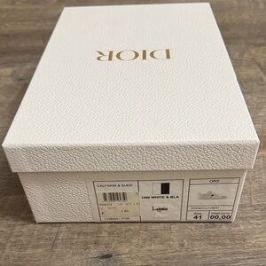 Dior Box Calfskin and Suede Footwear